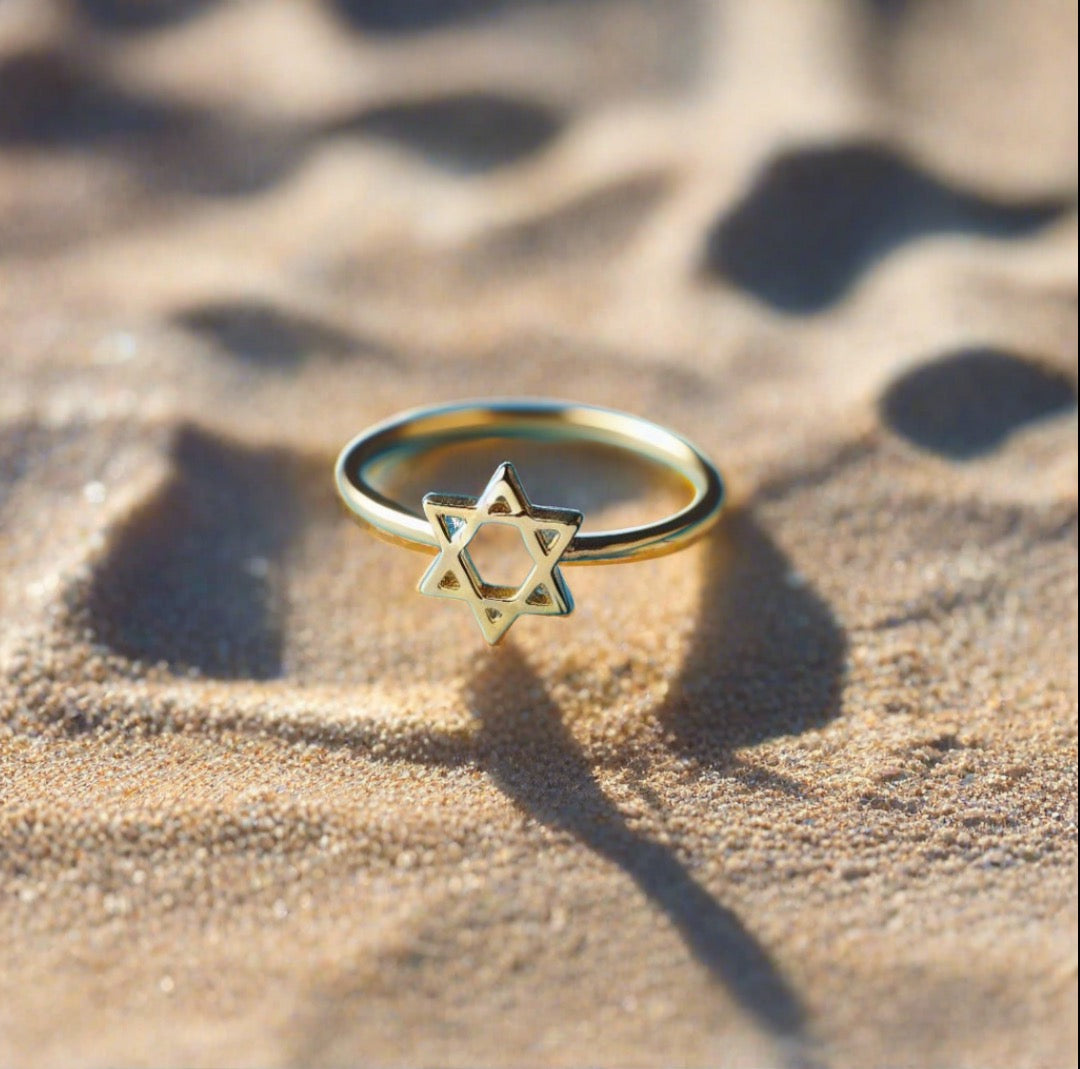 Star of David Danity Ring