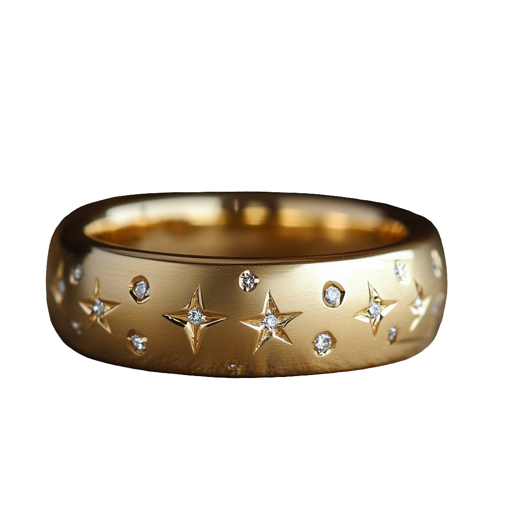 Stellar Bold Diamond  Ring