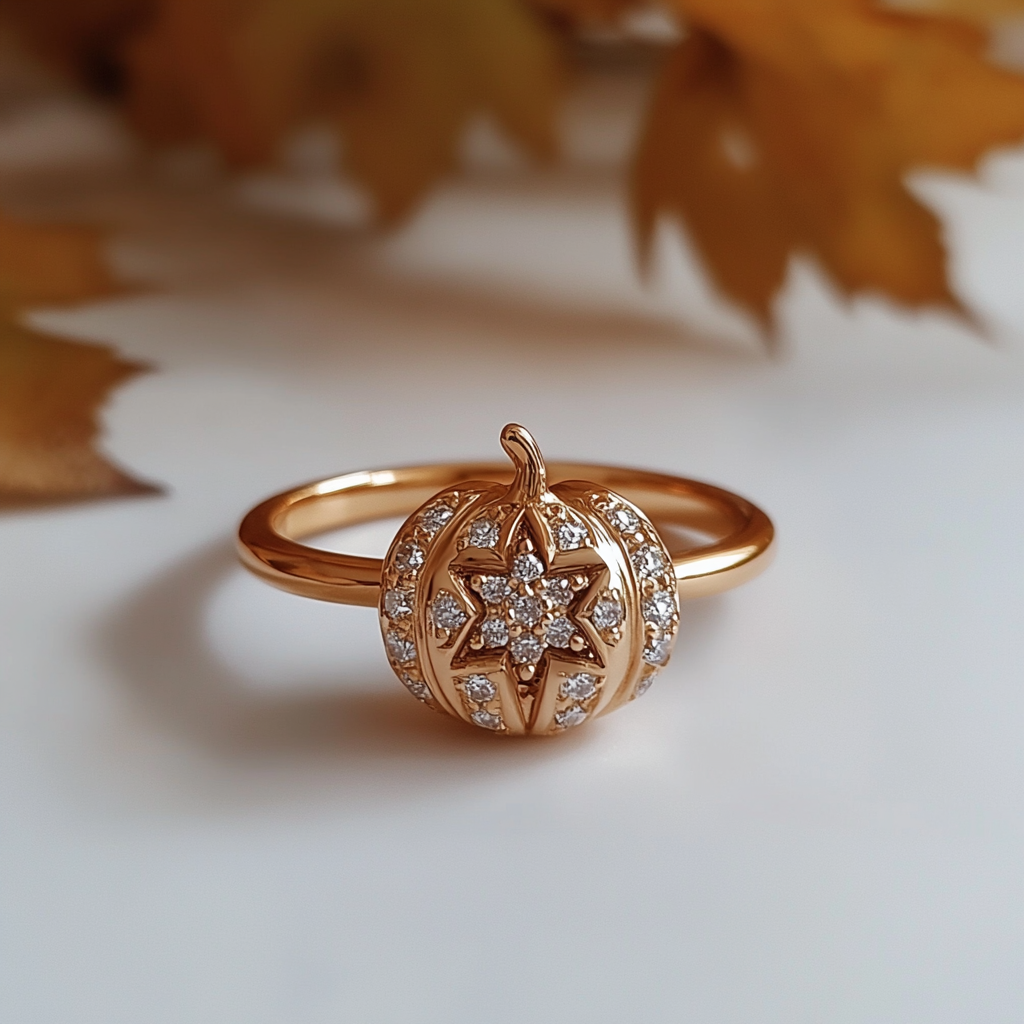 Star of David Halloween  Ring