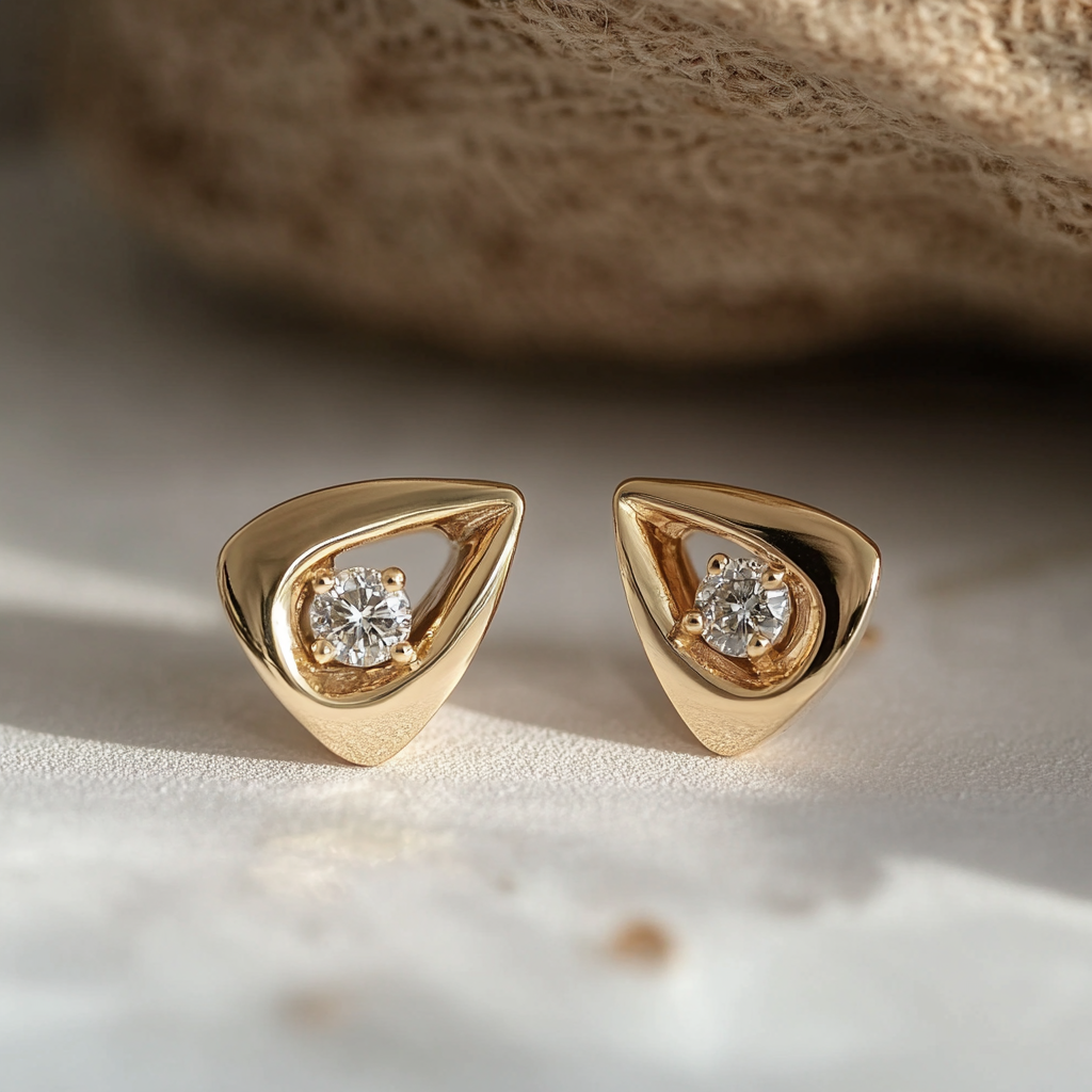 Pear Allure studs