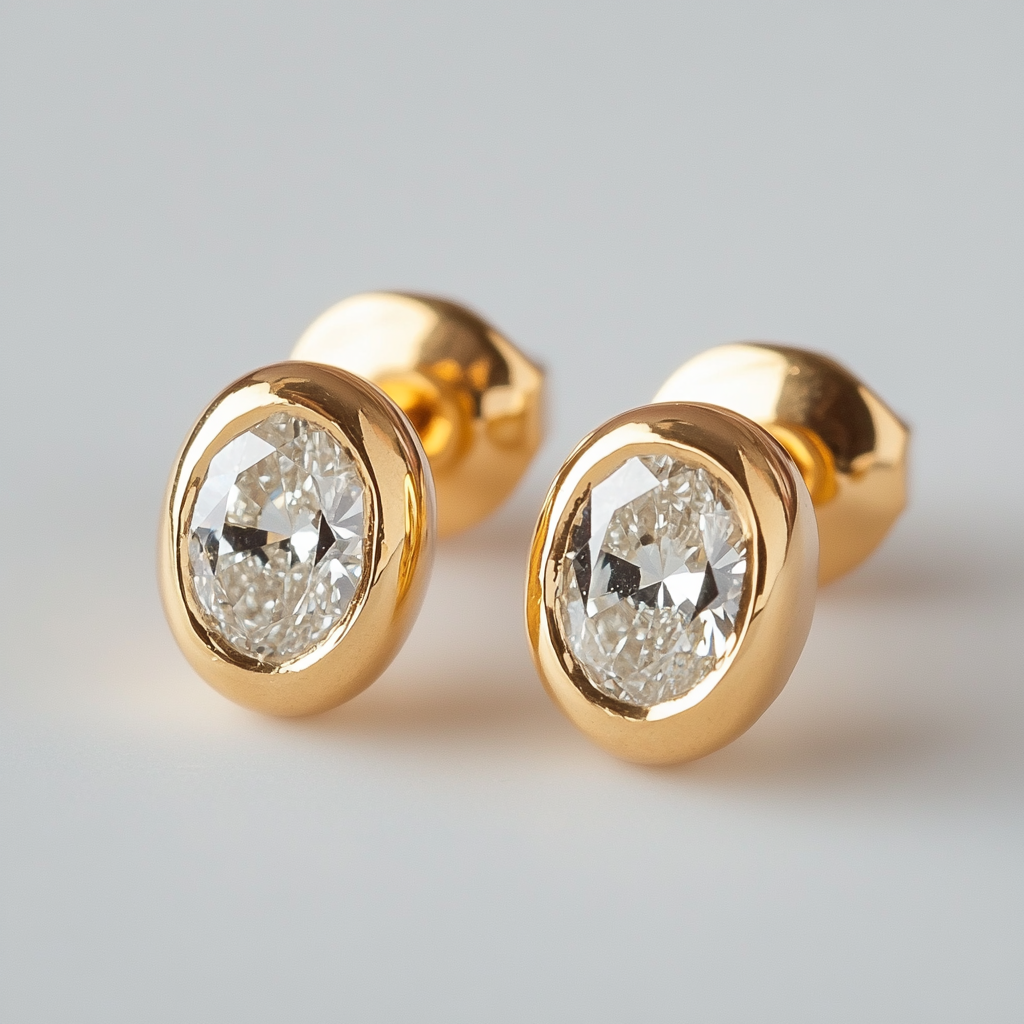 Baby Allure Oval studs