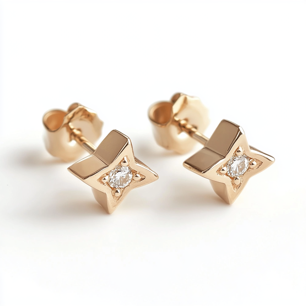 Star Light Diamond Studs