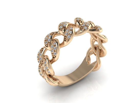 Link Statement Ring - MARGARET KRINETZ